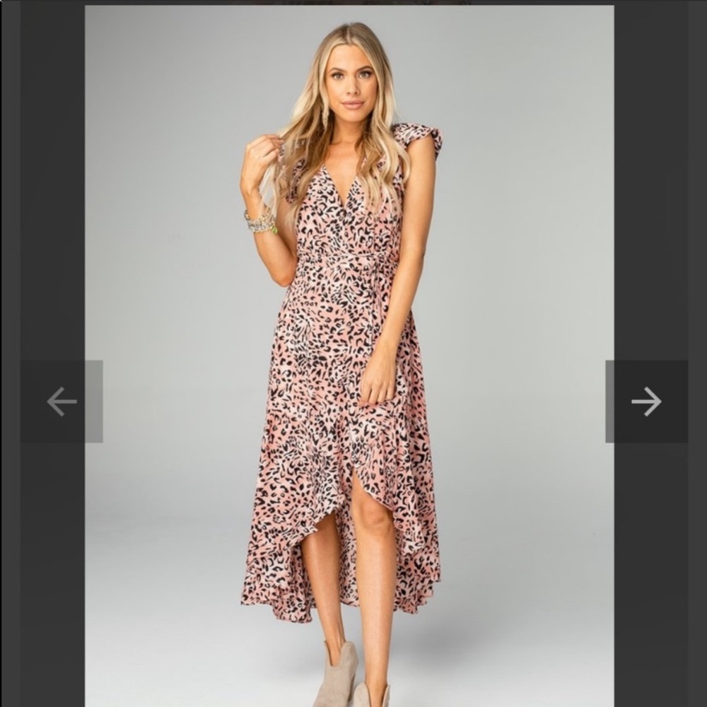 Buddy Love Drew Wrapped Maxi Dress-Kitty
